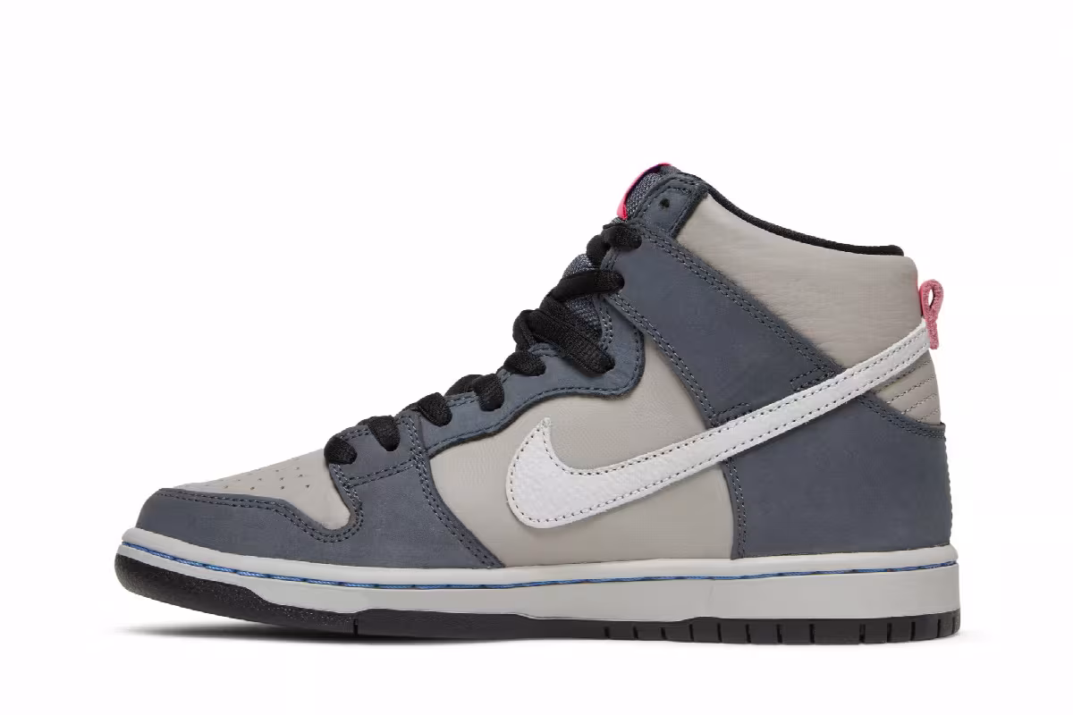 Nike Dunk High Pro SB Medium Grey, view 4