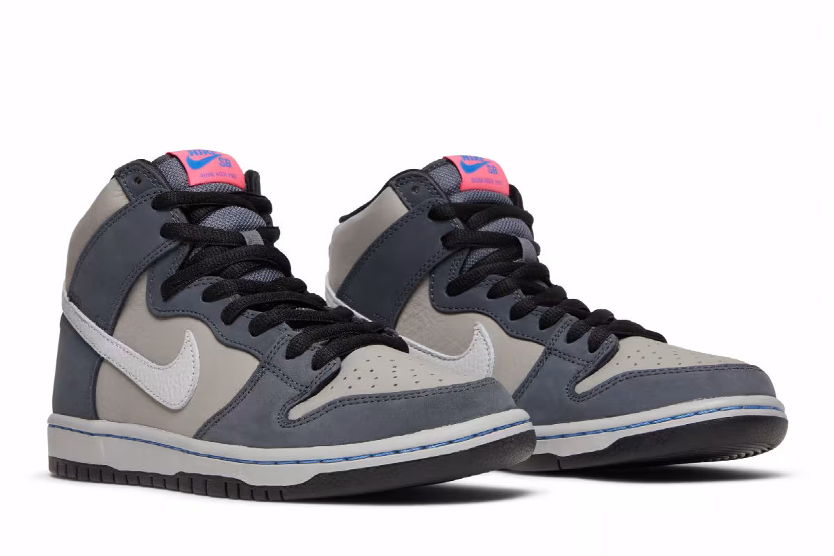 Nike Dunk High Pro SB Medium Grey, view 9