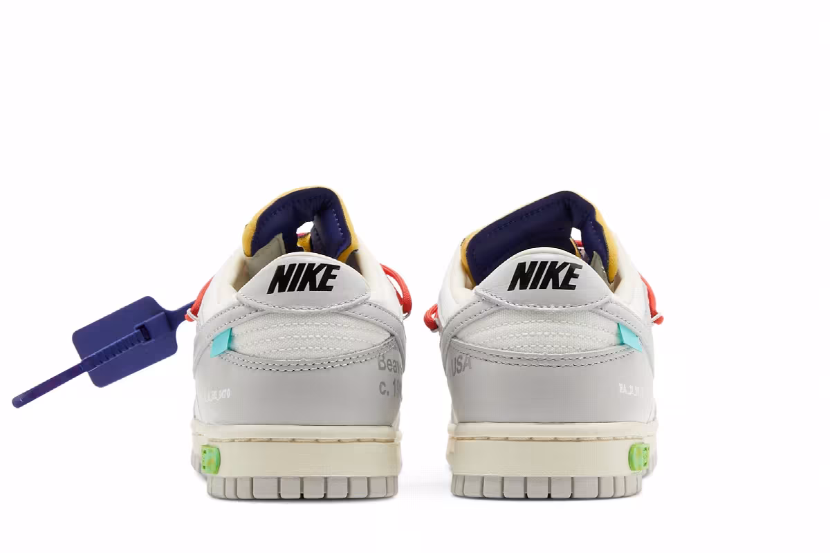 Off-White x Nike Dunk Low Lot 23 of 50, view 7