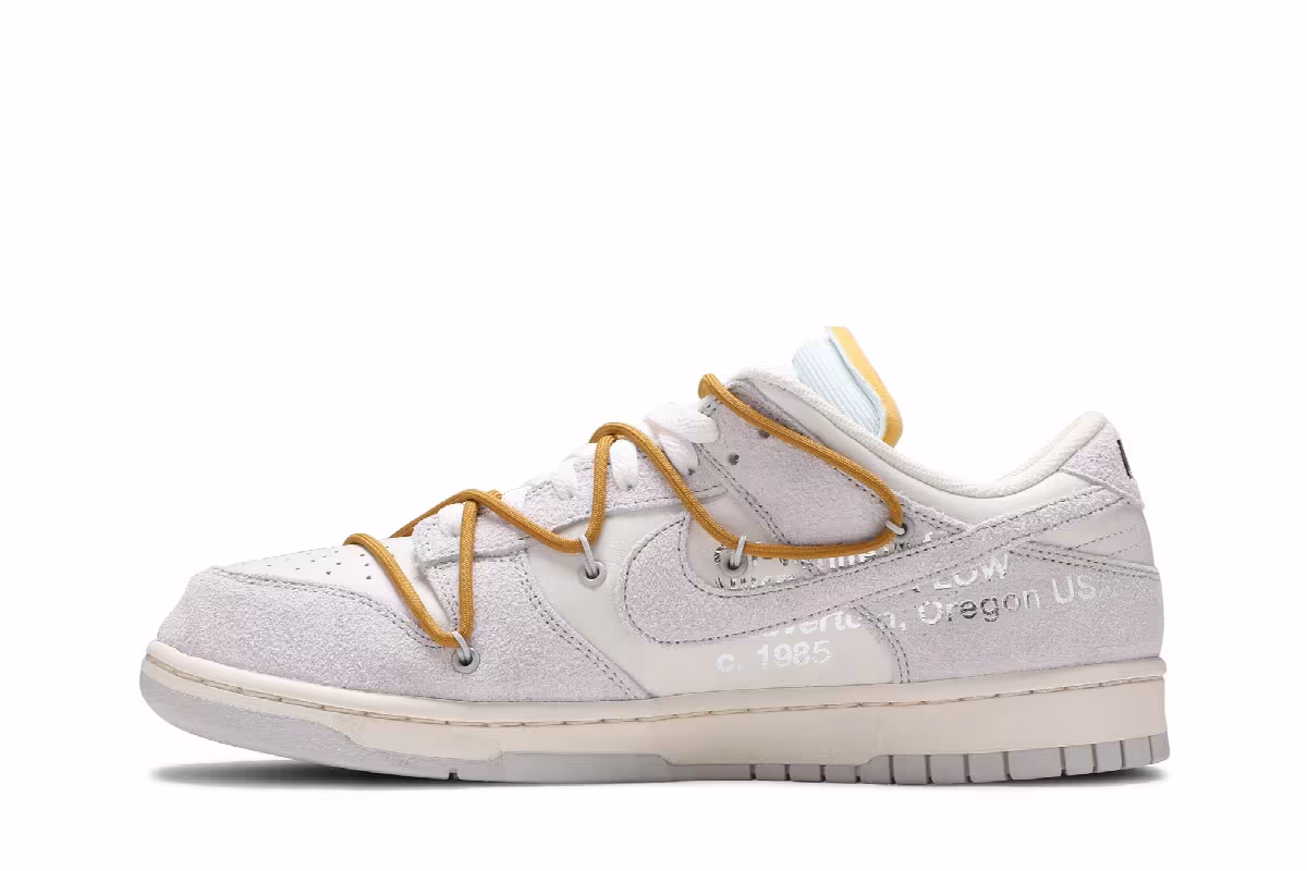 Off-White x Nike Dunk Low Lot 37 of 50, view 4