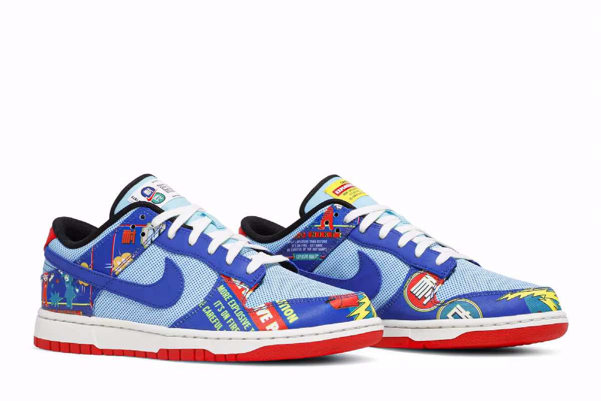 Nike Dunk Low Chinese New Year - Firecracker, view 9