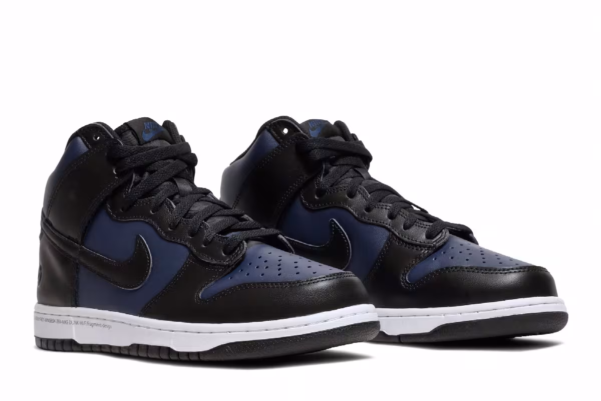 Fragment Design x Nike Dunk High Tokyo, view 9
