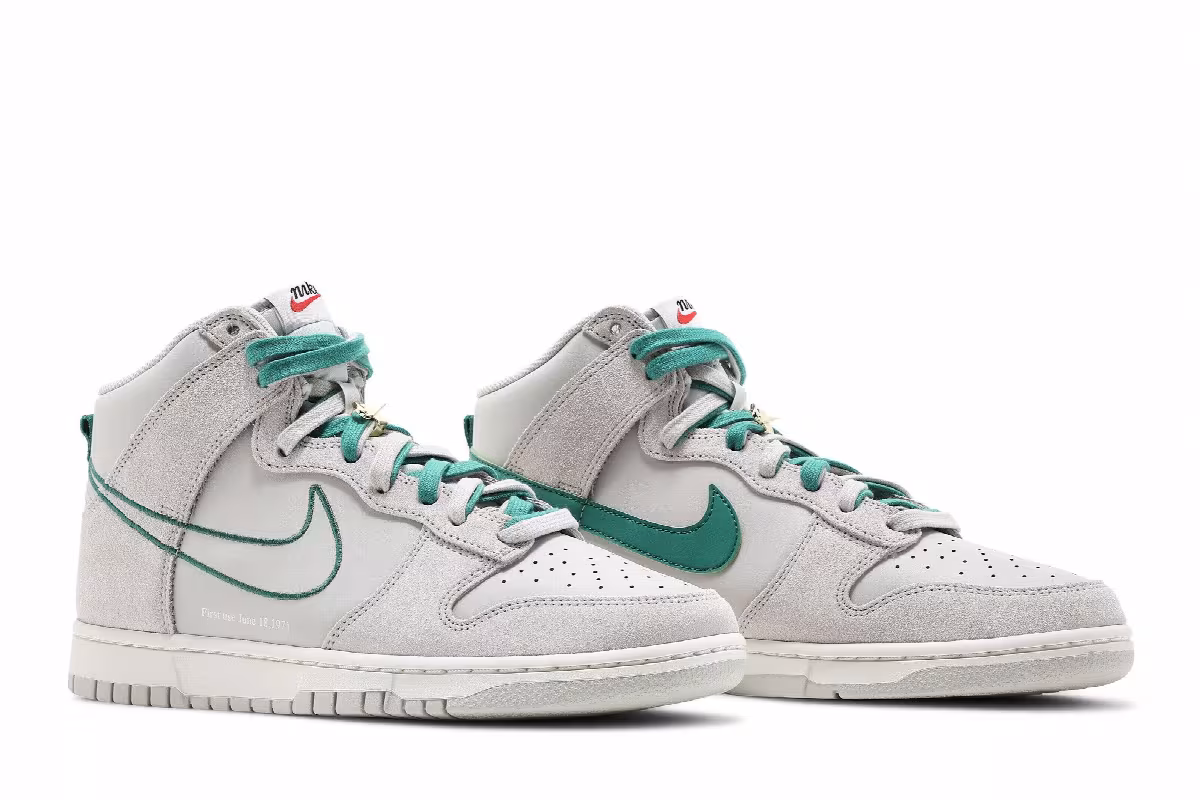 Nike Dunk High SE First Use Pack - Green Noise, view 9