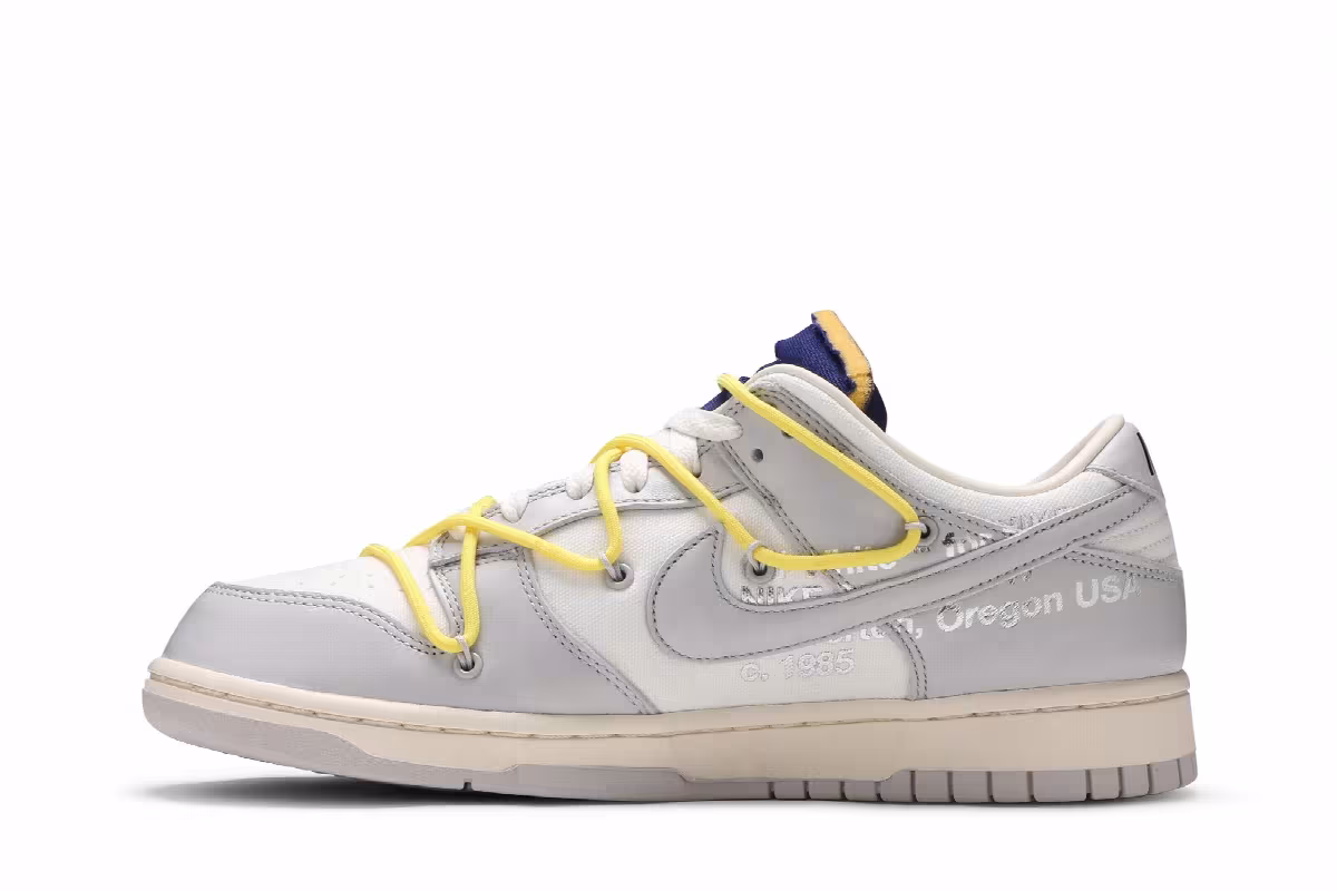 Off-White x Nike Dunk Low Lot 27 of 50, view 4