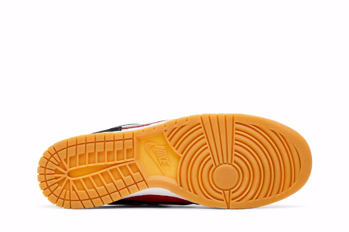 Nike Dunk Low Scrap Premium University Red, view 5