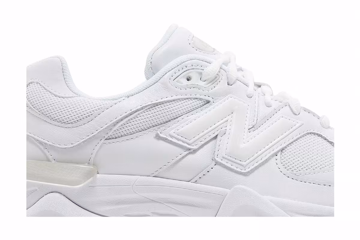 New Balance 9060 Triple White, view 3
