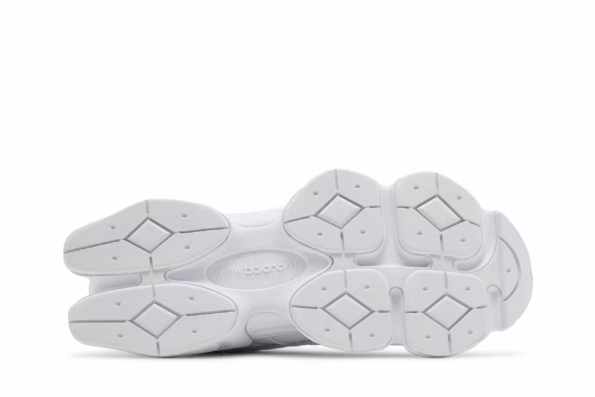 New Balance 9060 Triple White, view 5
