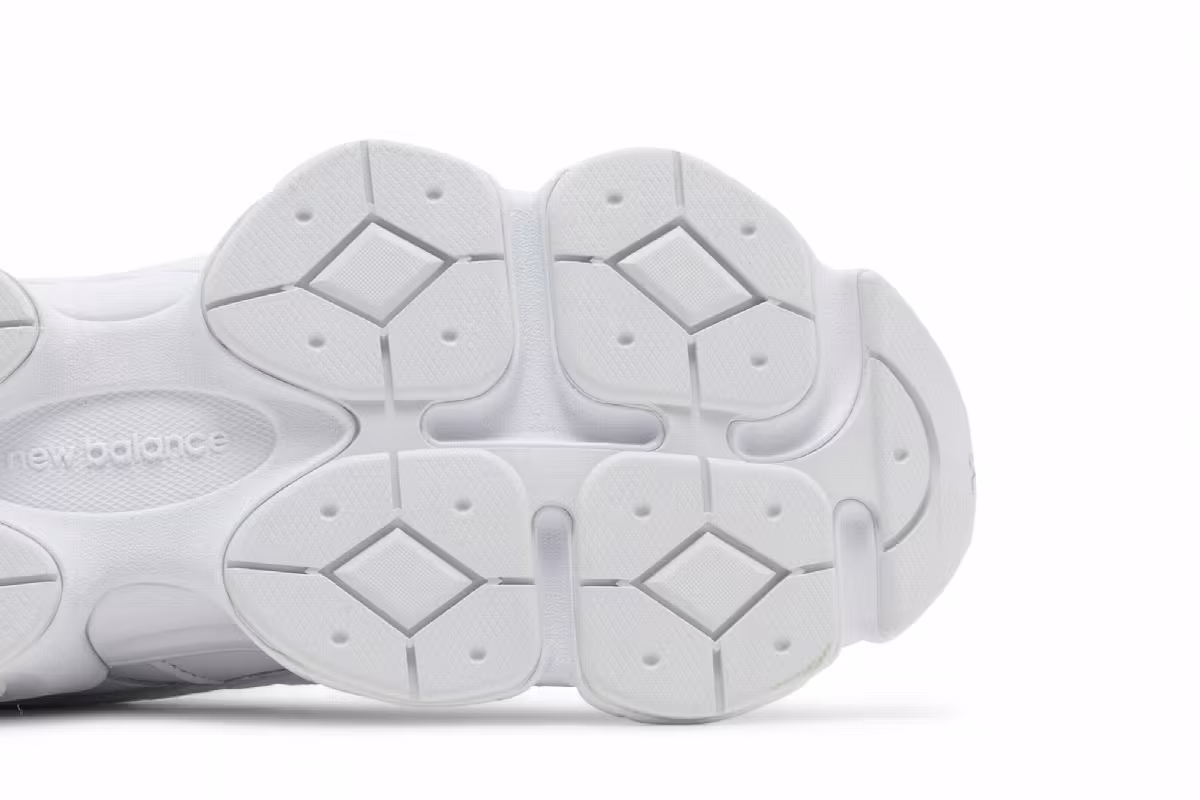 New Balance 9060 Triple White, view 6