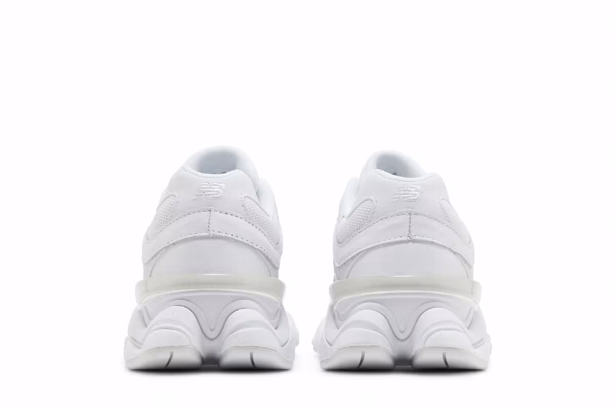 New Balance 9060 Triple White, view 7