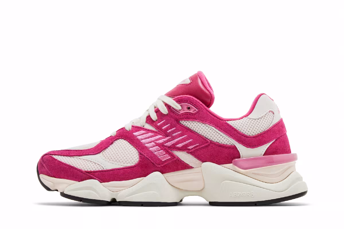 New Balance 9060 Fuchsia Pink, view 4