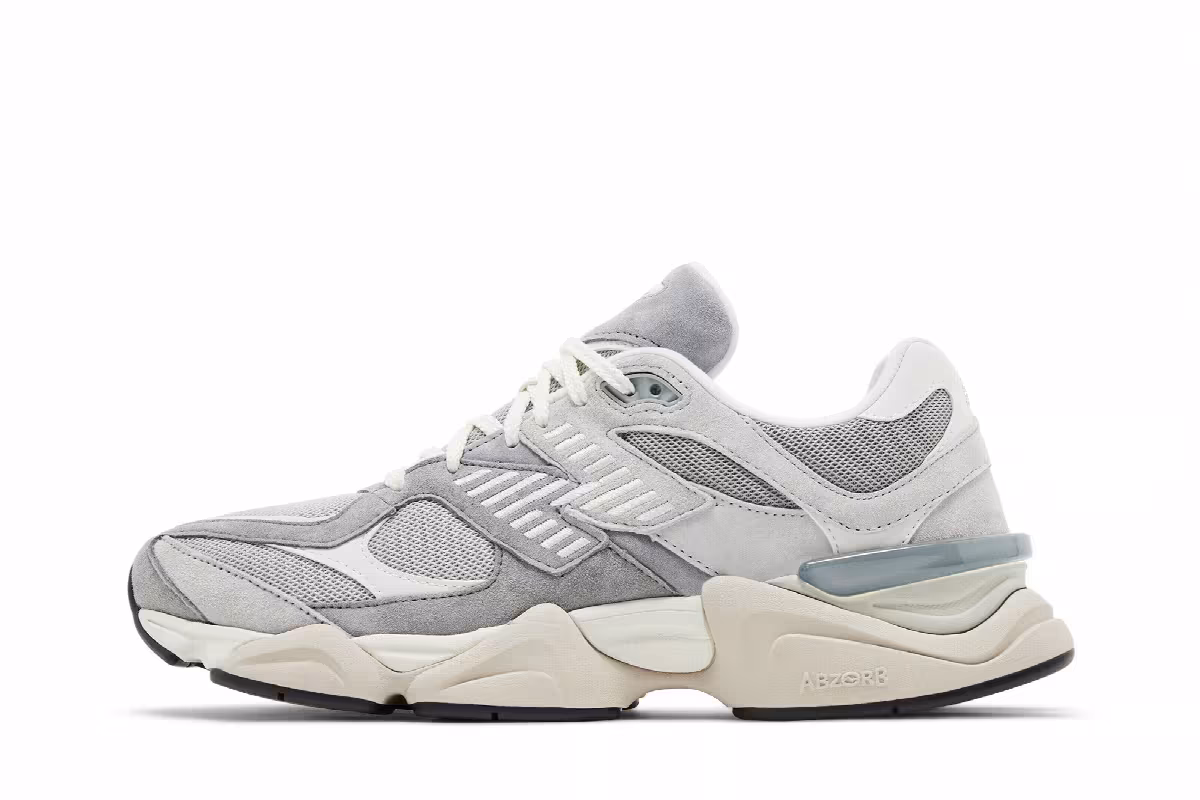 New Balance 9060 Raincloud Slate Grey, view 4