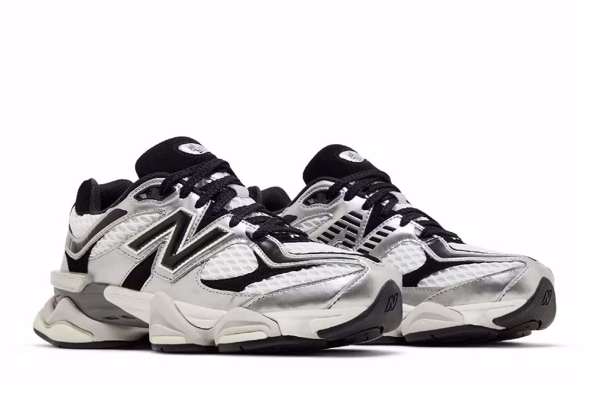 Shoe Palace x New Balance 9060 Metallic, view 9
