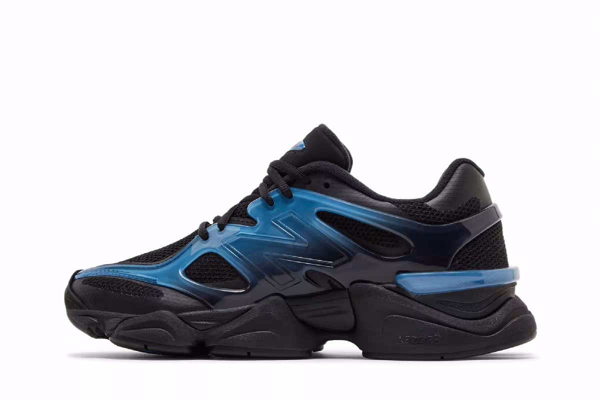 New Balance 9060 X Sea Stone Black, view 4
