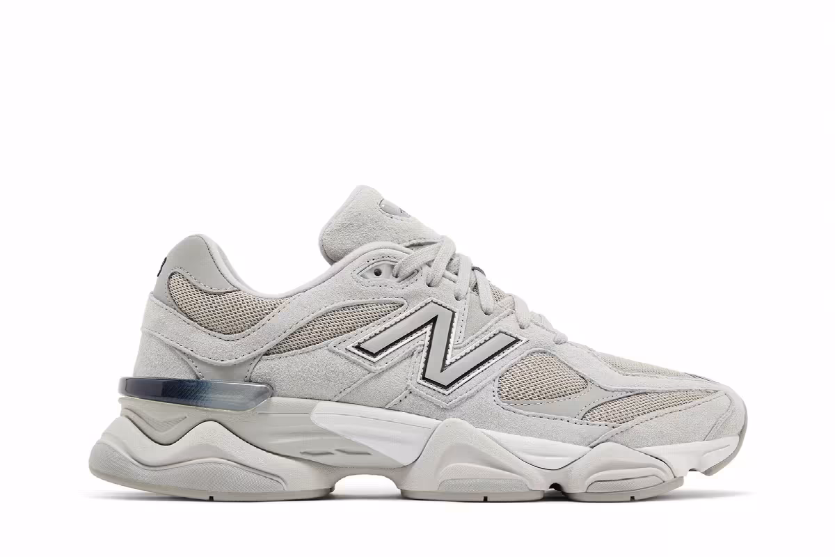 New Balance 9060 Silver Metallic Grey, view 2