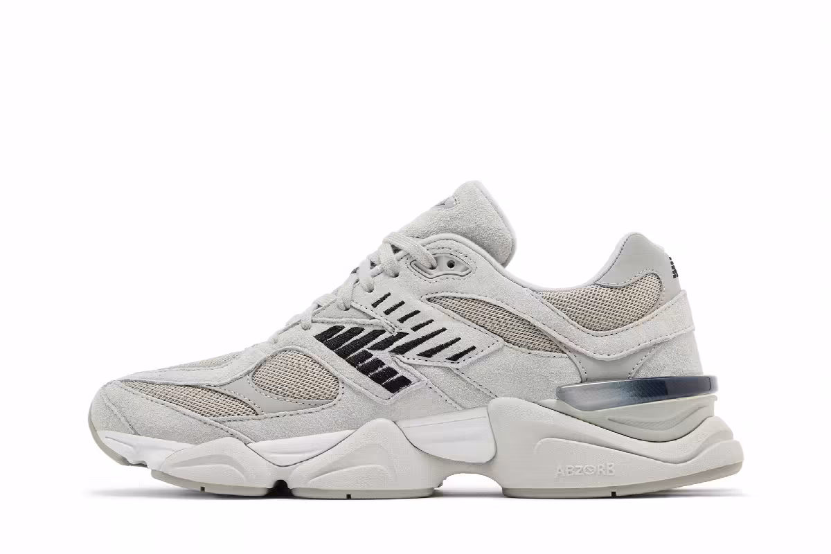 New Balance 9060 Silver Metallic Grey, view 4