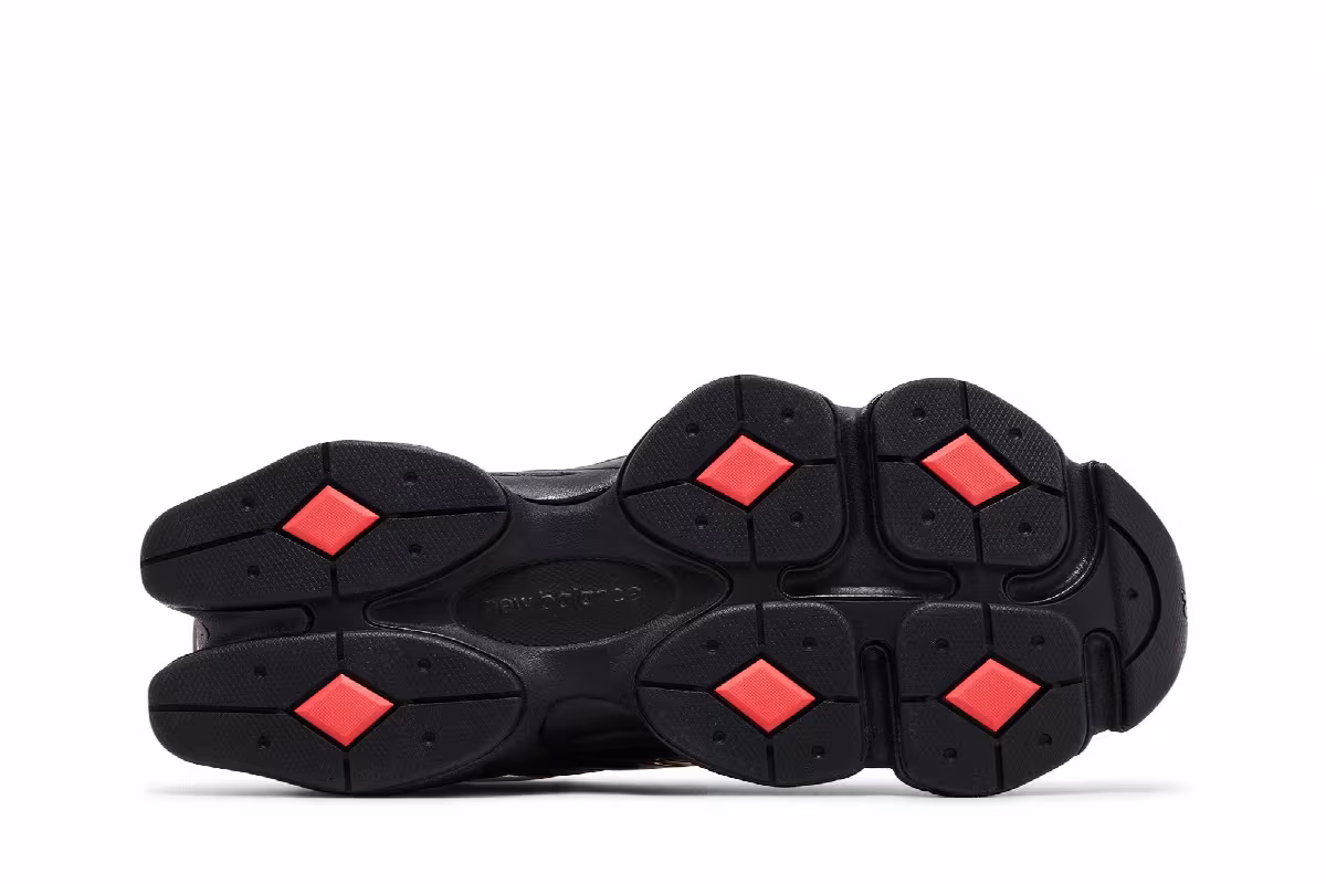 New Balance 9060 X Black Red, view 5