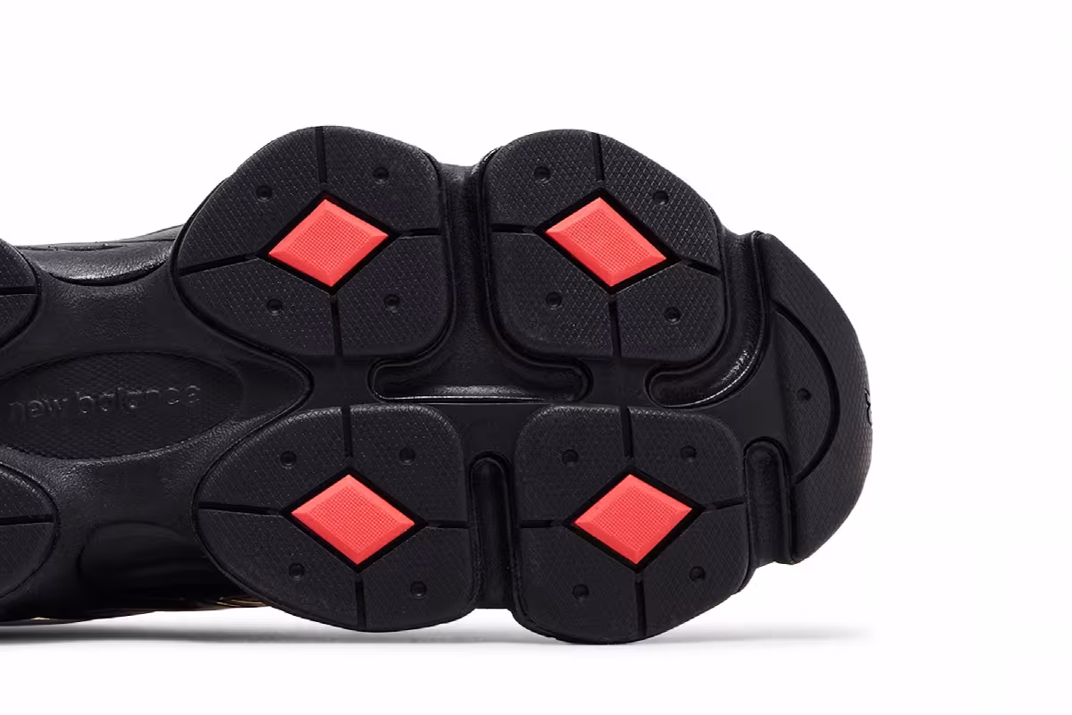 New Balance 9060 X Black Red, view 6