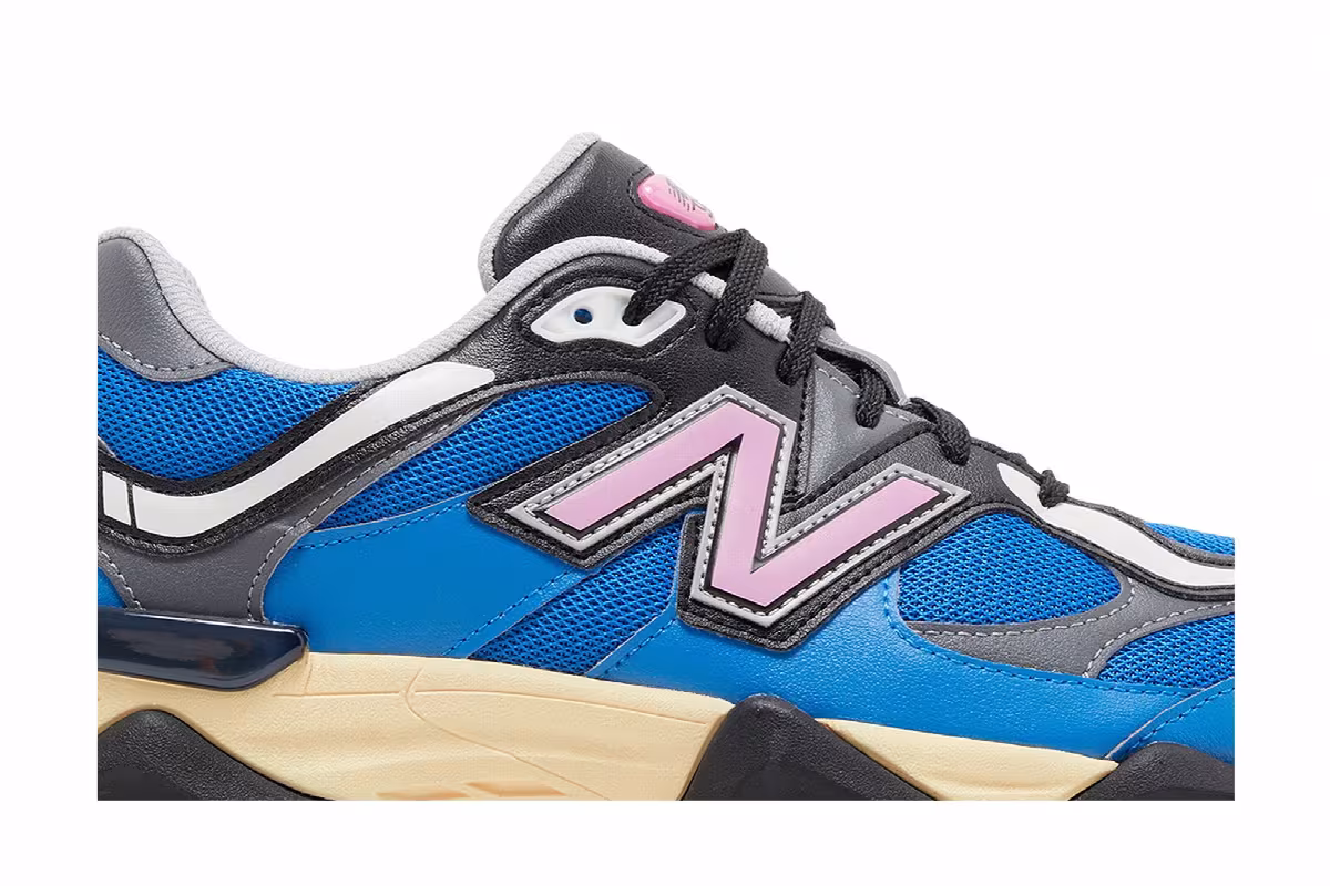 New Balance 9060 Blue Oasis Real Pink, view 3