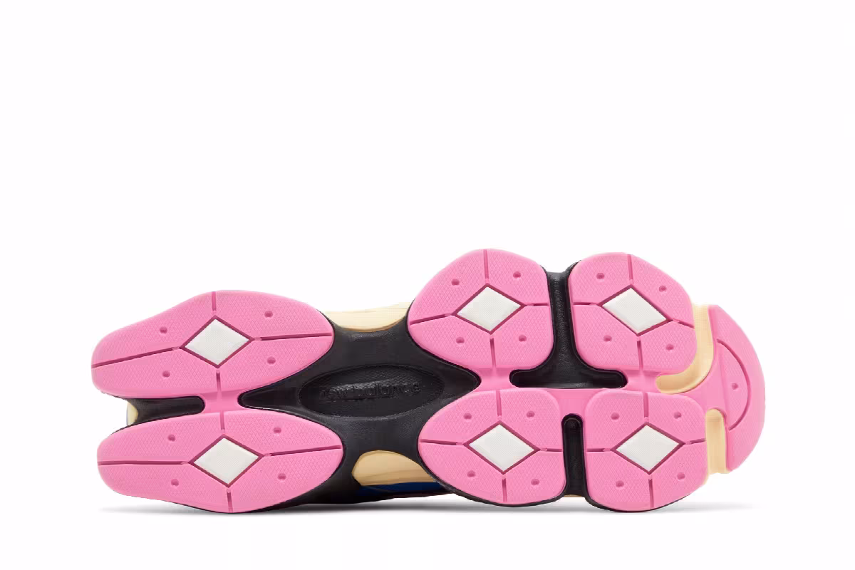 New Balance 9060 Blue Oasis Real Pink, view 5