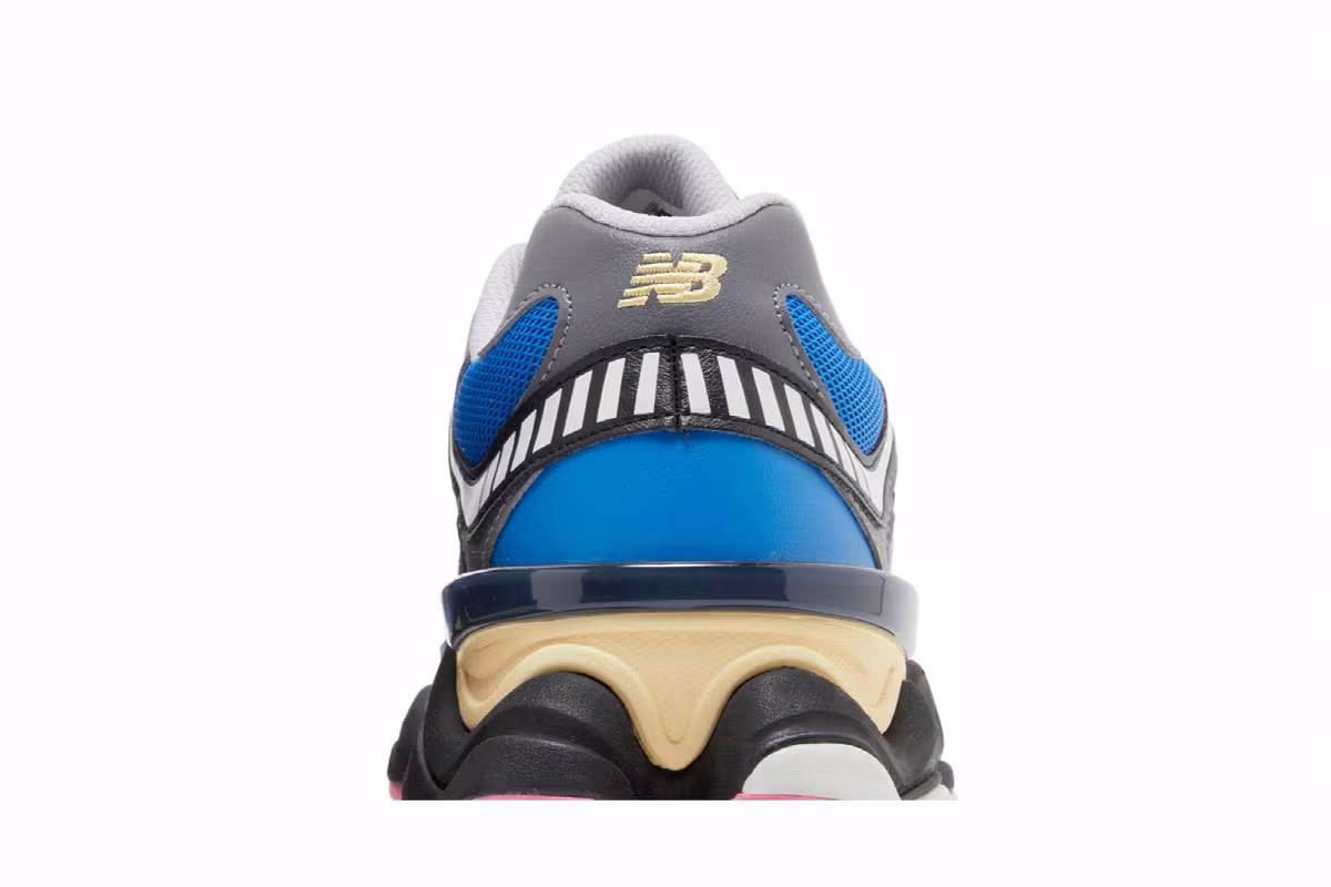 New Balance 9060 Blue Oasis Real Pink, view 8