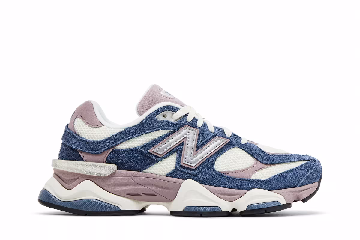 New Balance 9060 Navy Ice Wine, view 2