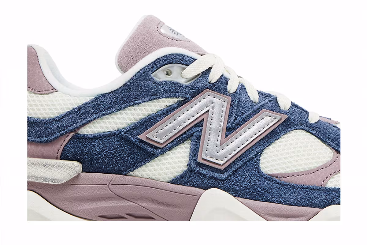 New Balance 9060 Navy Ice Wine, view 3