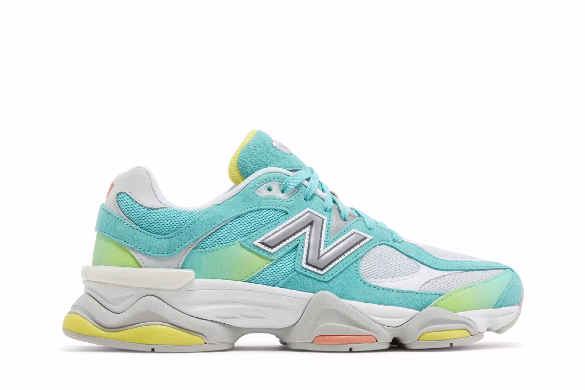 New Balance 9060 Cyan Burst, view 2