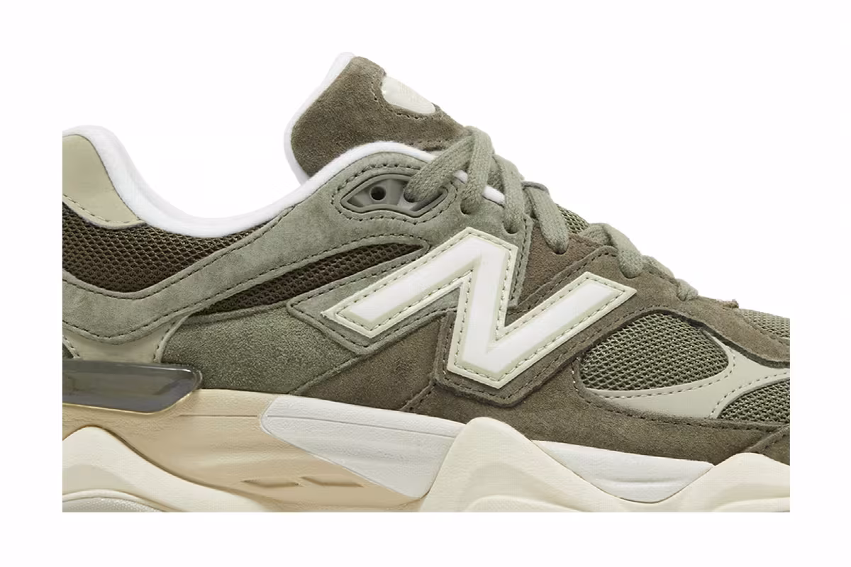 New Balance 9060 Dark Army, view 3