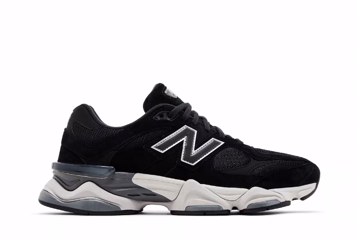 New Balance 9060 Black Phantom, view 2