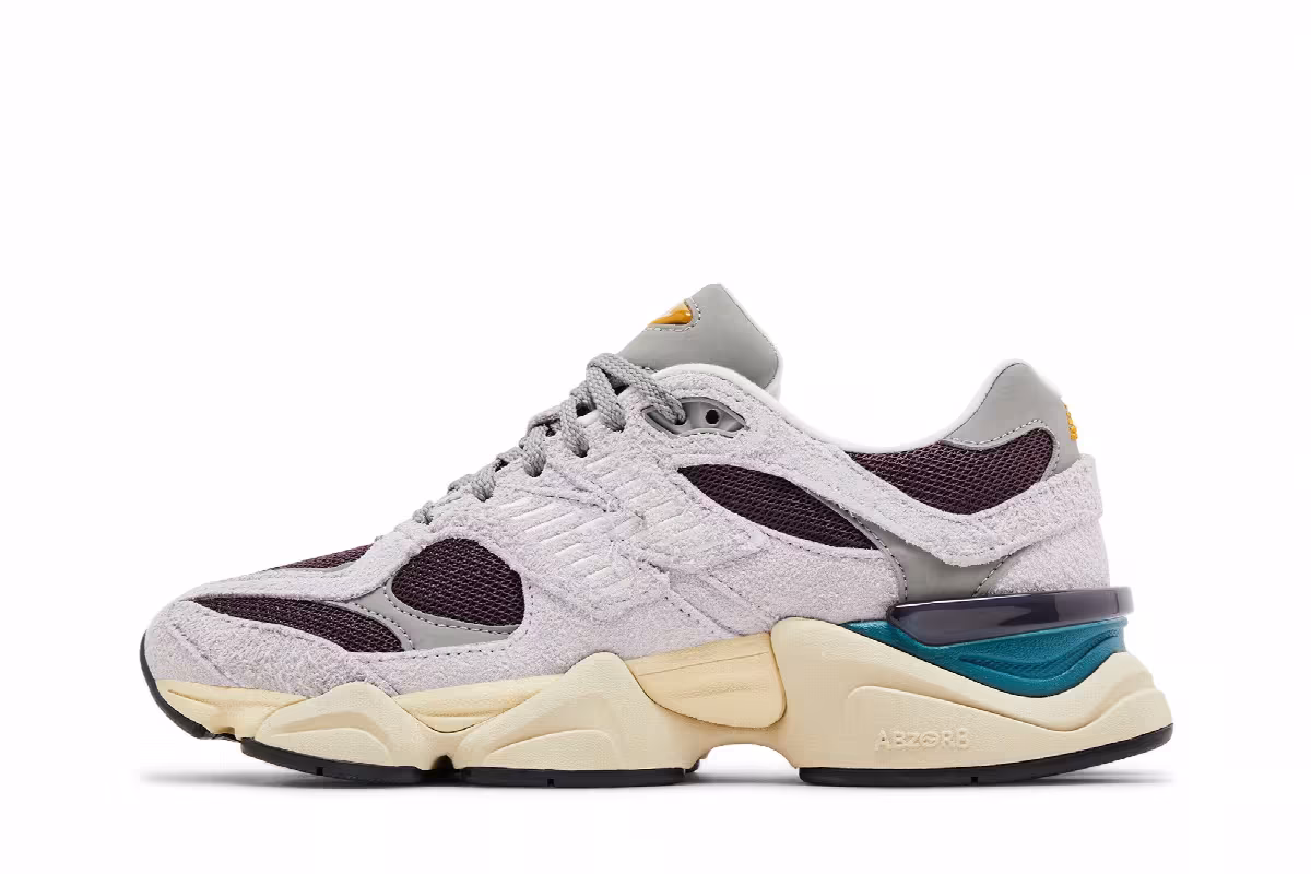 New Balance 9060 Taro Plum Brown, view 4
