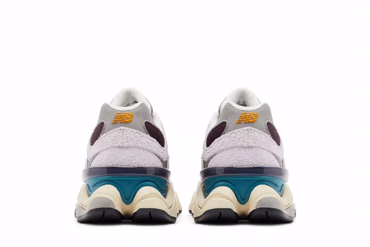 New Balance 9060 Taro Plum Brown, view 7