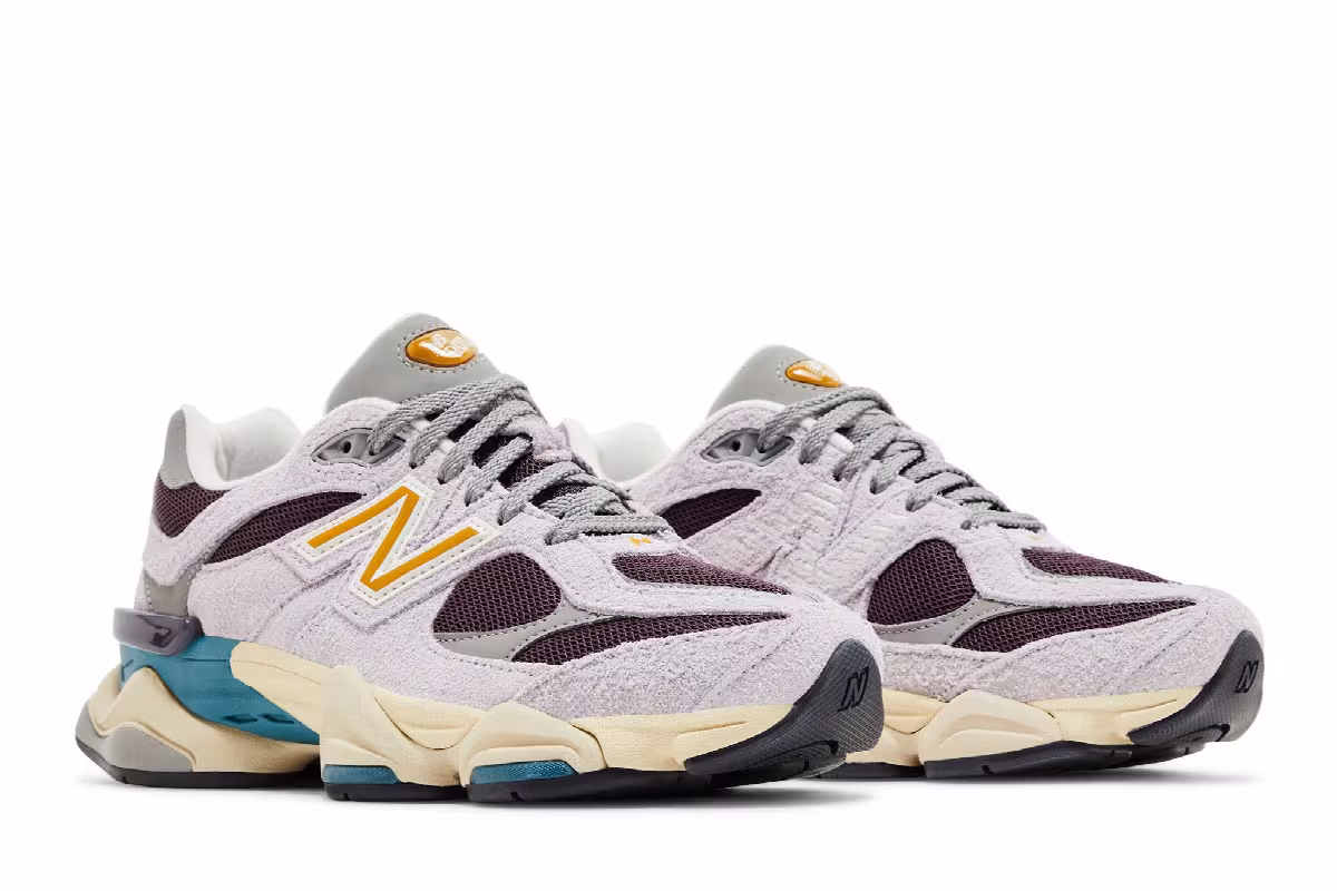 New Balance 9060 Taro Plum Brown, view 9