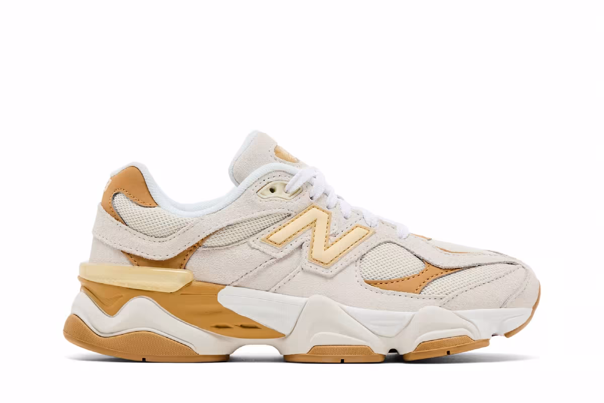 New Balance 9060 Big Kid Sea Salt Dolce, view 2