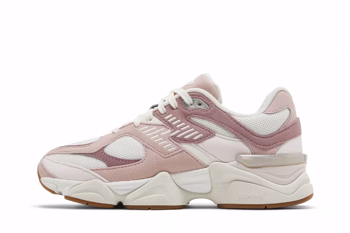 New Balance 9060 Big Kid Wide Rose Pink, view 4