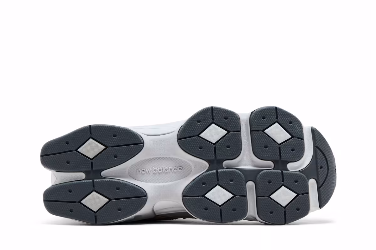 New Balance 9060 Big Kid Silver Grey, view 5
