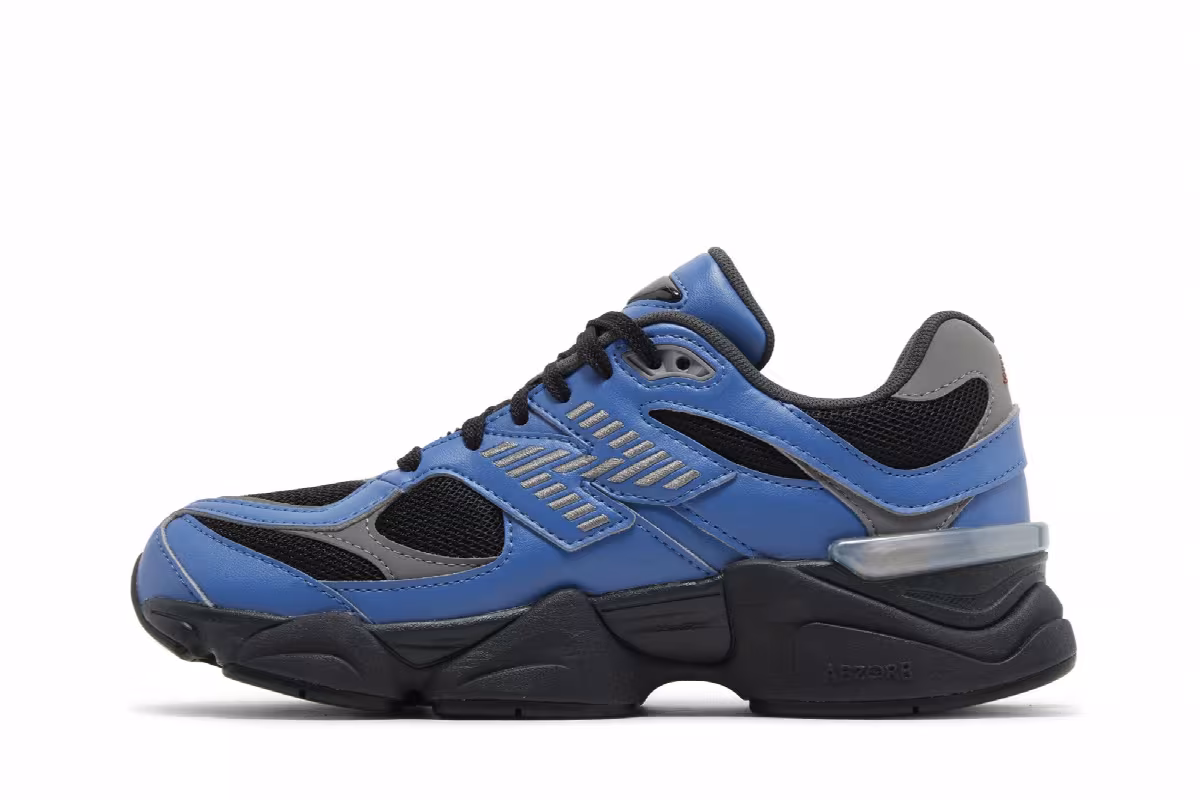 New Balance 9060 Big Kid Blue Agate, view 4