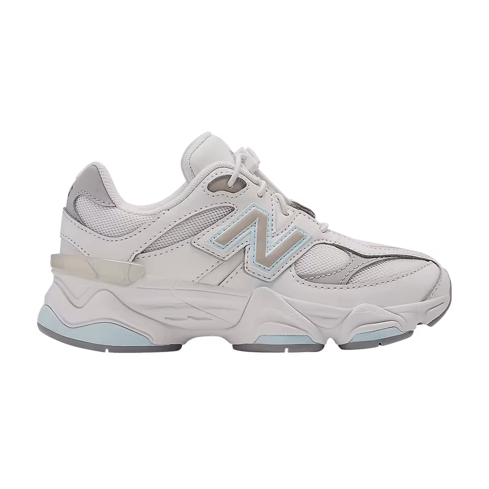 New Balance 9060 Little Kid Reflection Quarry Blue Lace Toggle
