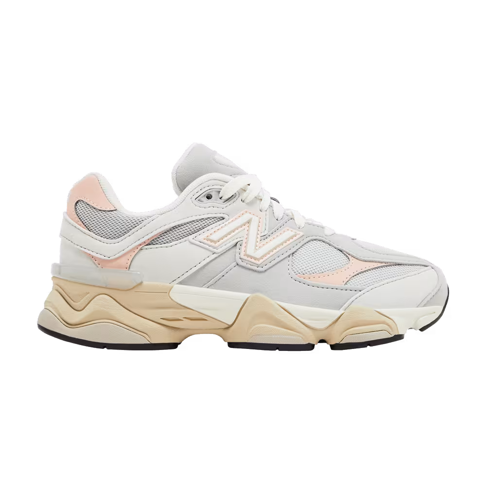 New Balance 9060 Big Kid Wide Grey Matter Pink Haze