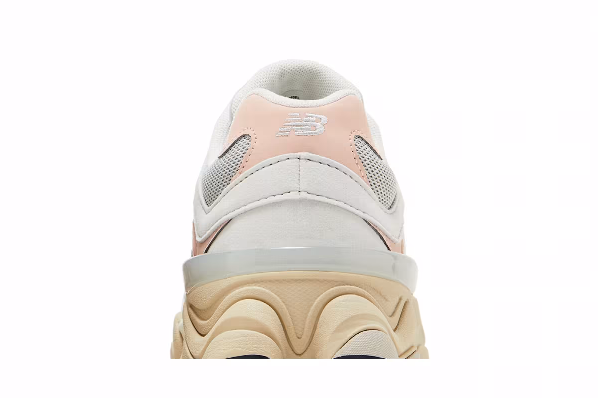 New Balance 9060 Big Kid Wide Grey Matter Pink Haze, view 8