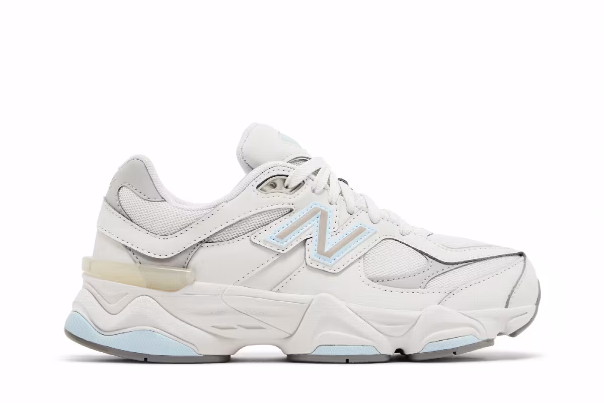 New Balance 9060 Big Kid Reflection Quarry Blue, view 2