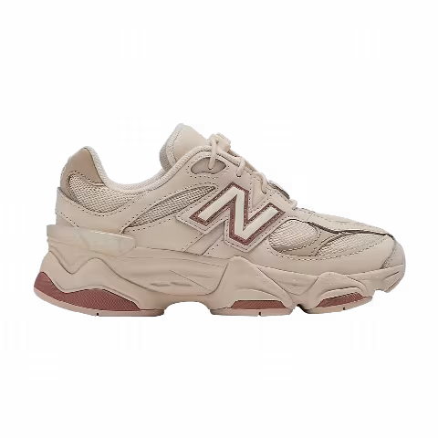 New Balance 9060 Little Kid 'Bone Sparrow Lace Toggle'