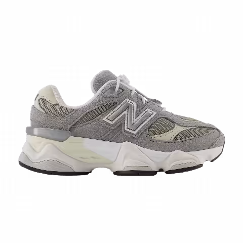 New Balance 9060 Bungee Lace Little Kid Wide 'Slate Grey Timberwolf'