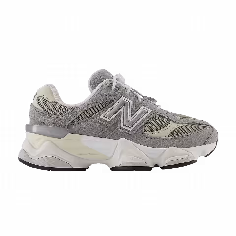 New Balance 9060 Bungee Lace Little Kid 'Slate Grey Timberwolf'
