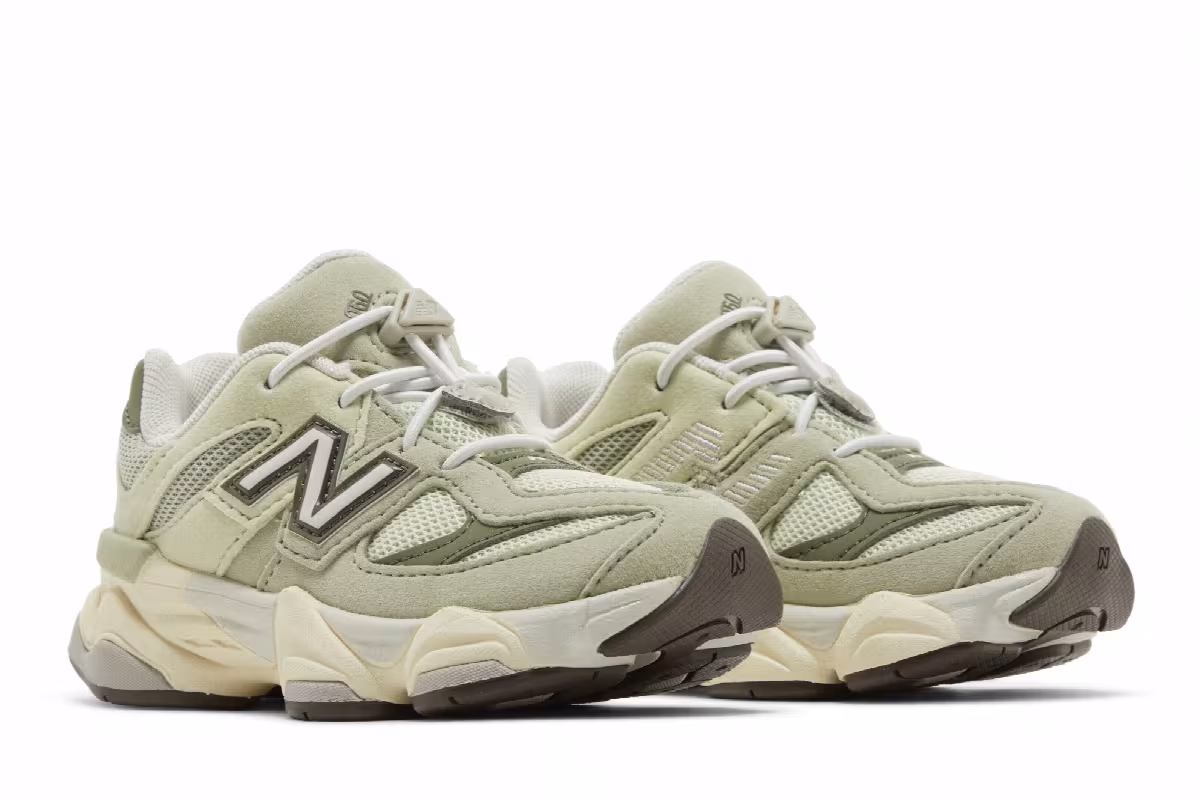 New Balance 9060 Toddler Olivine, view 9