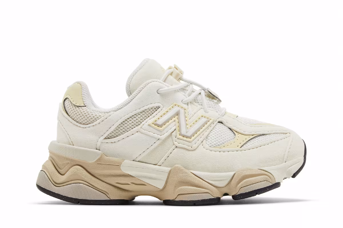 New Balance 9060 Toddler Sea Salt Linen, view 2