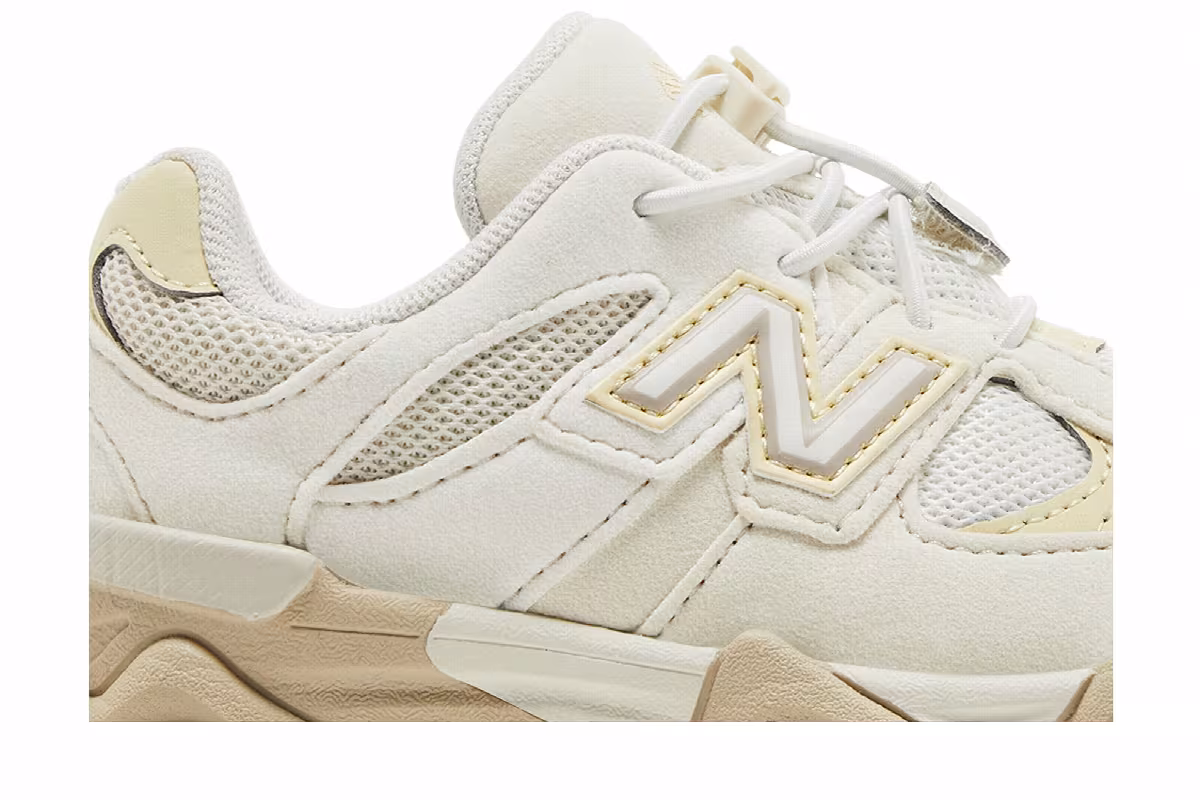 New Balance 9060 Toddler Sea Salt Linen, view 3