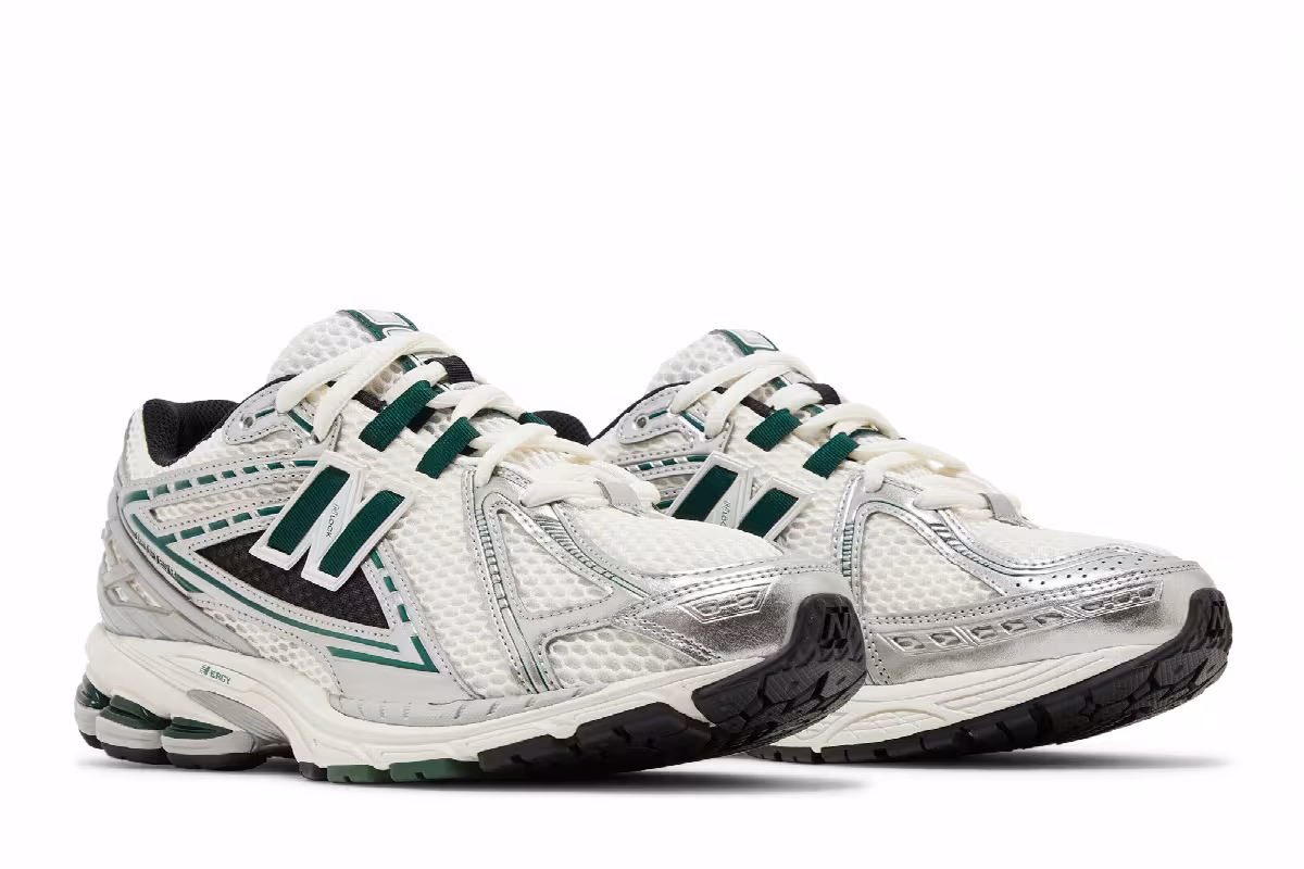 New Balance 1906R Silver Metallic Nightwatch Green, view 9