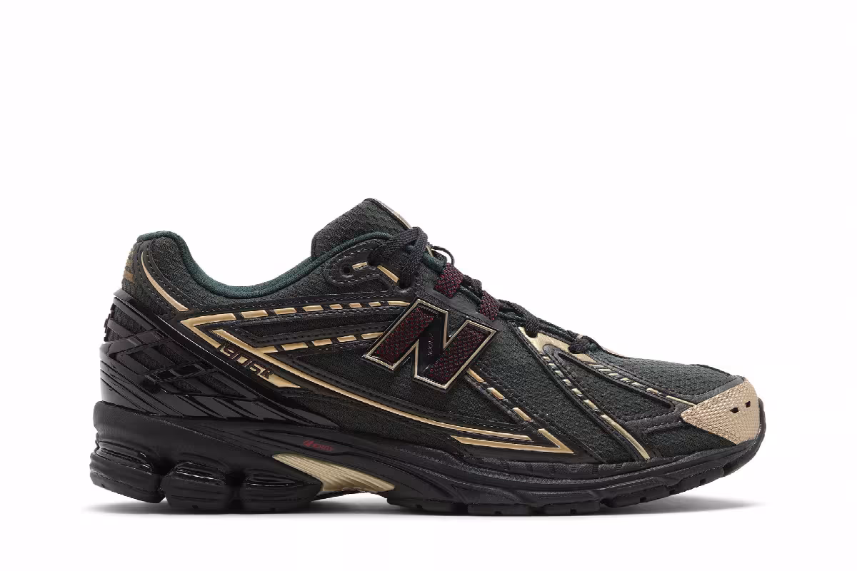 Kith x New Balance 1906R Black, view 2