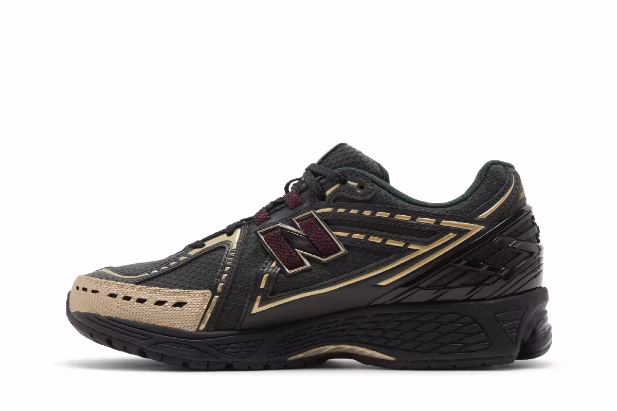Kith x New Balance 1906R Black, view 4