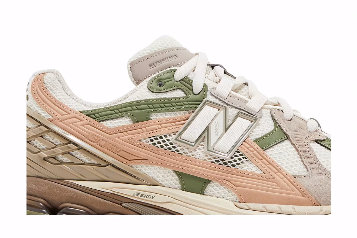 New Balance 1906U Linen Dark Olivine, view 3